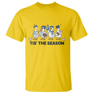 Baseball Silly Goose T Shirt Funny Tis The Season Baseball Mom TS10 Daisy Print Your Wear