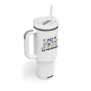 Baseball Silly Goose Tumbler With Handle Funny Tis The Season Baseball Mom TS10 Print Your Wear