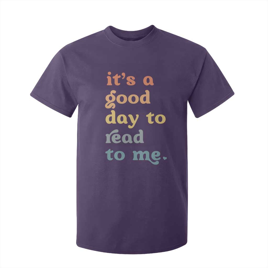 Read To Me T Shirt For Kid Sassy Baby Shower Bookish Little Reader TS10 Purple Print Your Wear
