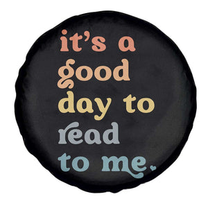 Read To Me Spare Tire Cover Sassy Baby Shower Bookish Little Reader TS10 Print Your Wear