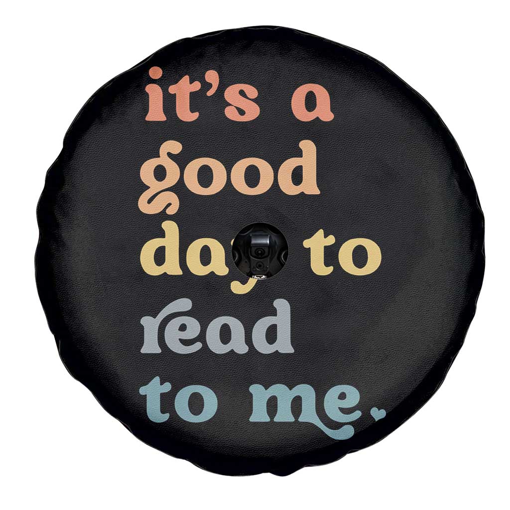 Read To Me Spare Tire Cover Sassy Baby Shower Bookish Little Reader TS10 Print Your Wear