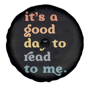 Read To Me Spare Tire Cover Sassy Baby Shower Bookish Little Reader TS10 Print Your Wear