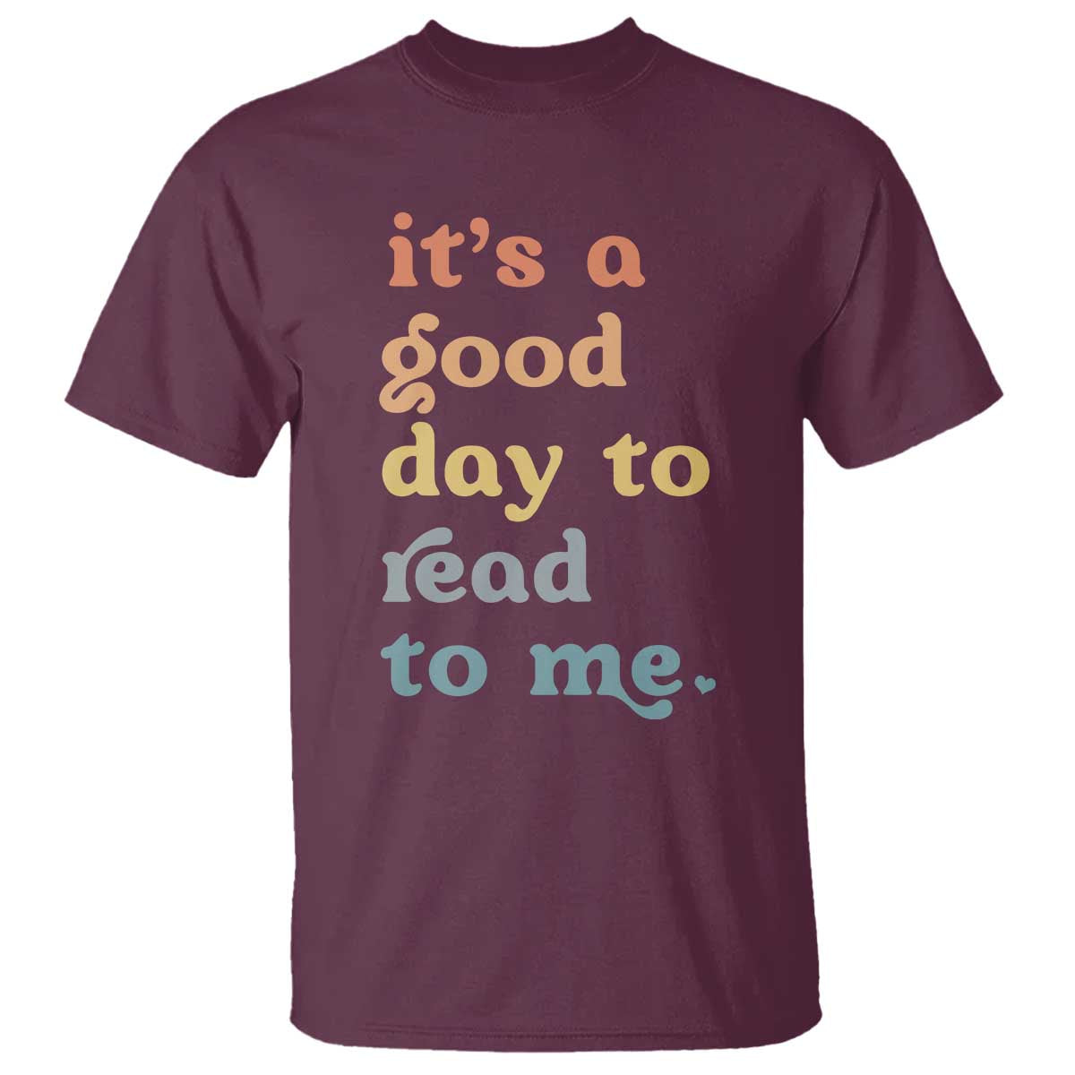 Read To Me T Shirt Sassy Baby Shower Bookish Little Reader TS10 Maroon Print Your Wear