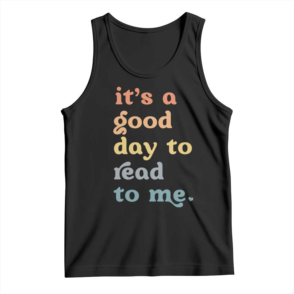 Read To Me Tank Top Sassy Baby Shower Bookish Little Reader TS10 Black Print Your Wear