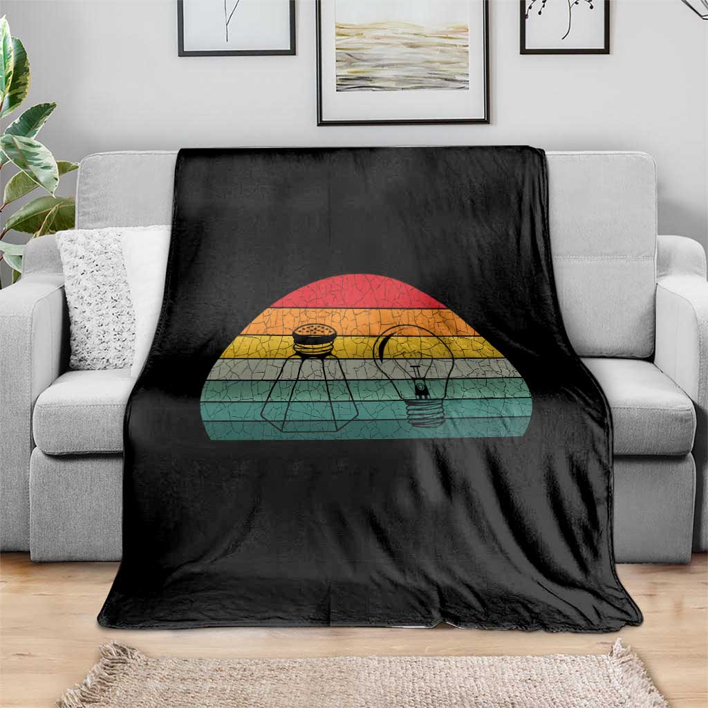 Retro Salt Light Be Ye Salt Christ Throw Blanket Bible Verse Christian Worship TS10 Print Your Wear