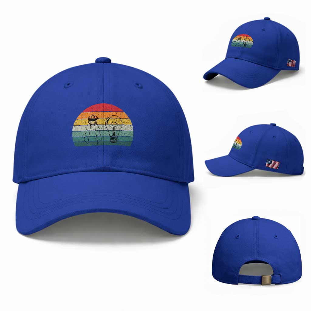 Retro Salt Light Be Ye Salt Christ Baseball Cap Bible Verse Christian Worship TS10 Baseball Cap Universal Fit Royal Blue Print Your Wear