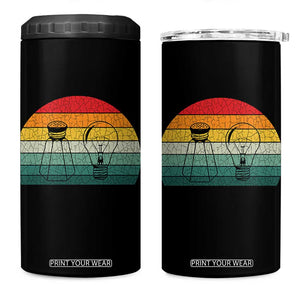 Retro Salt Light Be Ye Salt Christ 4 in 1 Can Cooler Tumbler Bible Verse Christian Worship TS10 One Size: 16 oz Black Print Your Wear