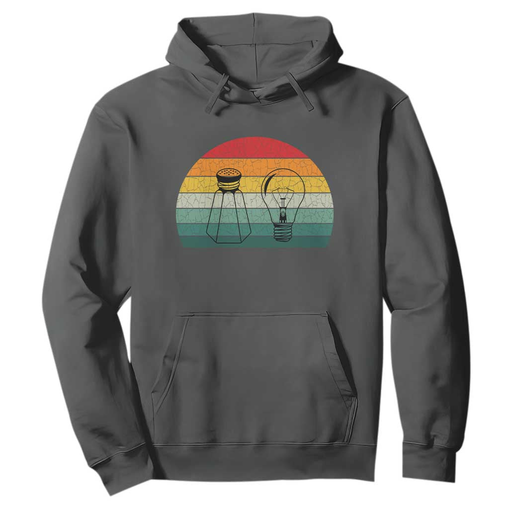 Retro Salt Light Be Ye Salt Christ Hoodie Bible Verse Christian Worship TS10 Dark Heather Print Your Wear