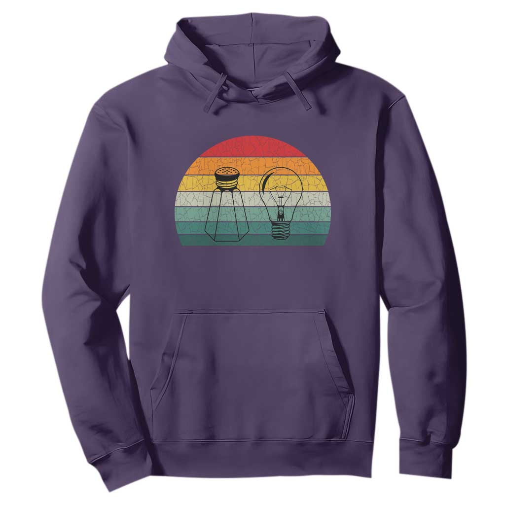 Retro Salt Light Be Ye Salt Christ Hoodie Bible Verse Christian Worship TS10 Purple Print Your Wear