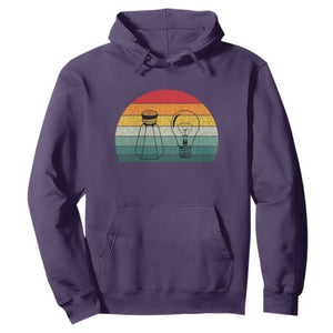 Retro Salt Light Be Ye Salt Christ Hoodie Bible Verse Christian Worship TS10 Purple Print Your Wear