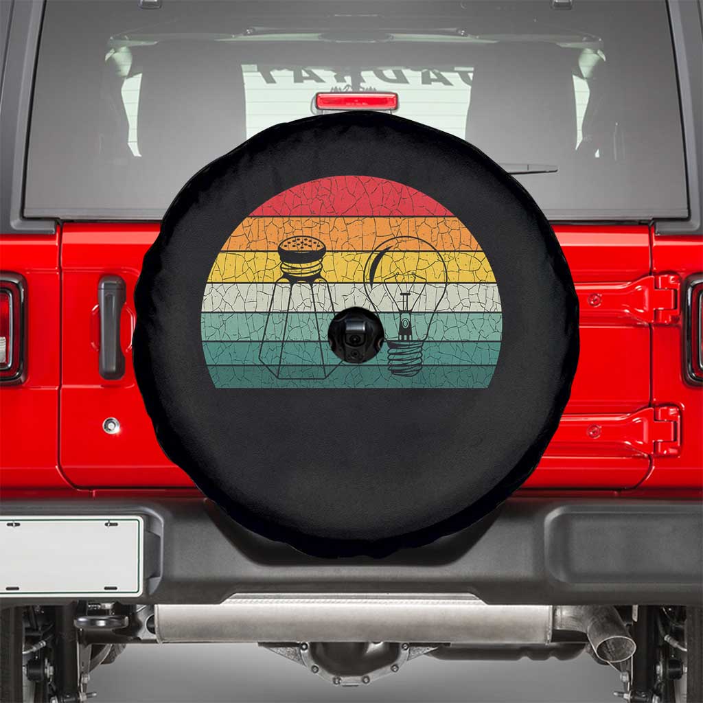 Retro Salt Light Be Ye Salt Christ Spare Tire Cover Bible Verse Christian Worship TS10 Black Print Your Wear