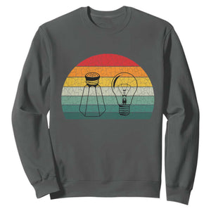 Retro Salt Light Be Ye Salt Christ Sweatshirt Bible Verse Christian Worship TS10 Dark Heather Print Your Wear
