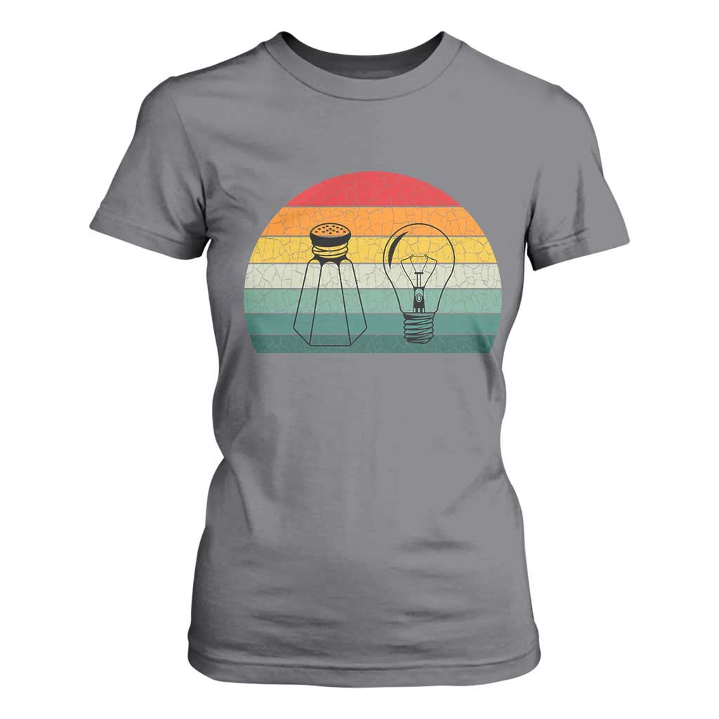 Retro Salt Light Be Ye Salt Christ T Shirt For Women Bible Verse Christian Worship TS10 Charcoal Print Your Wear