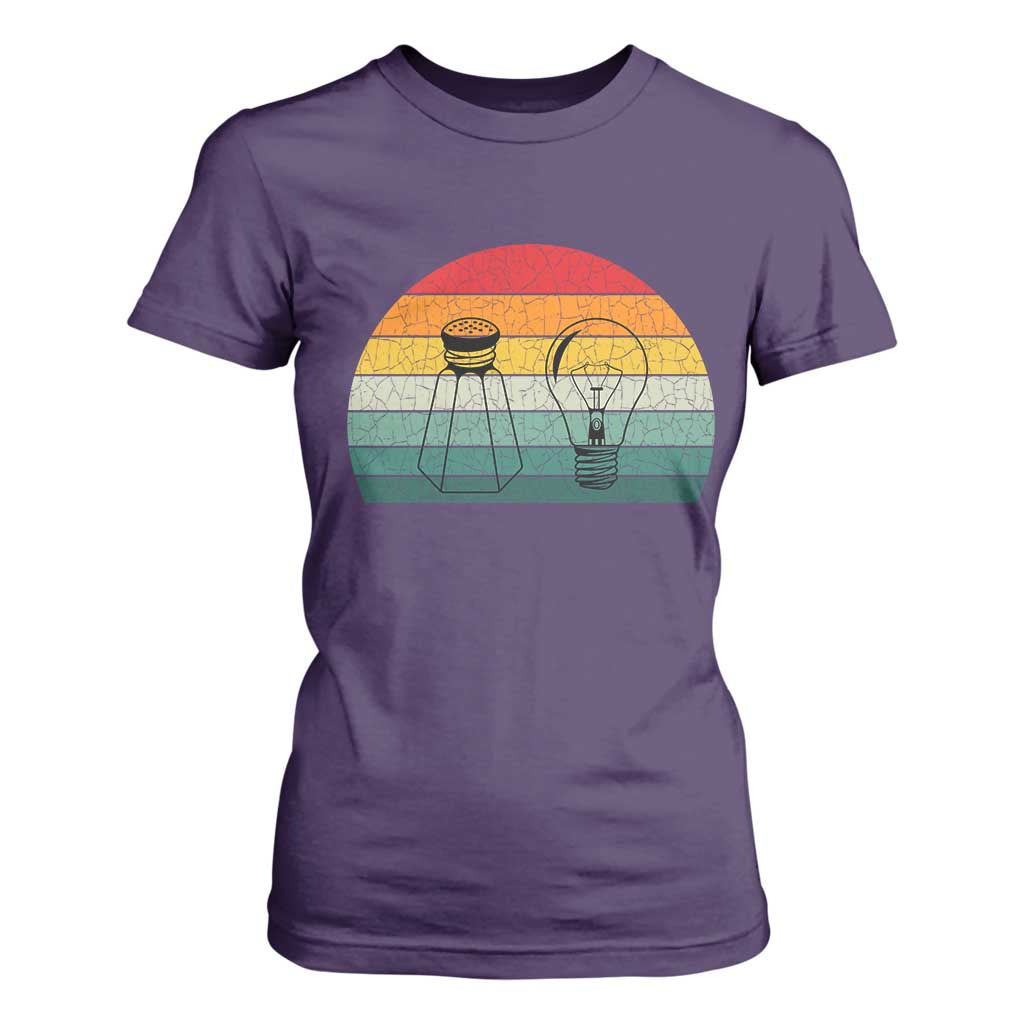 Retro Salt Light Be Ye Salt Christ T Shirt For Women Bible Verse Christian Worship TS10 Purple Print Your Wear