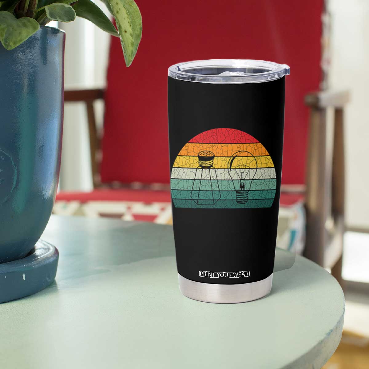 Retro Salt Light Be Ye Salt Christ Tumbler Cup Bible Verse Christian Worship TS10 Print Your Wear