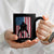 American Flag Football Coffee Mug Cool Distressed Vintage Patriotic Football Player TS10 Print Your Wear