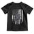 Football Player American Flag Toddler T Shirt Cool Distressed Vintage Patriotic TS10 Black Print Your Wear