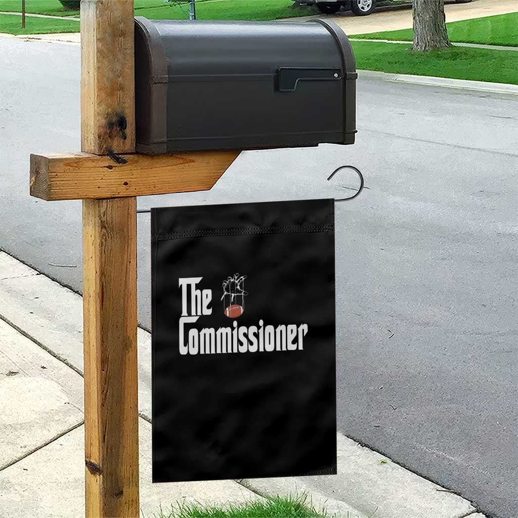 Fantasy Football Commissioner Garden Flag Draft Party Commish FFL TS10 Print Your Wear