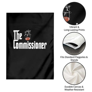 Fantasy Football Commissioner Garden Flag Draft Party Commish FFL TS10 Print Your Wear