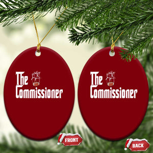 Fantasy Football Commissioner Ceramic Ornament Draft Party Commish FFL TS10 Print Your Wear