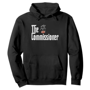 Fantasy Football Commissioner Hoodie Draft Party Commish FFL TS10 Black Print Your Wear