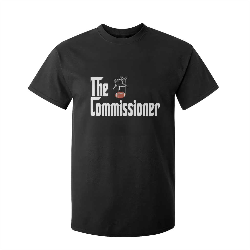 Fantasy Football Commissioner T Shirt For Kid Draft Party Commish FFL TS10 Black Print Your Wear