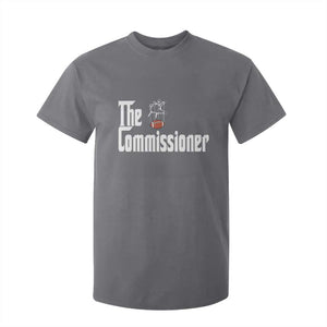 Fantasy Football Commissioner T Shirt For Kid Draft Party Commish FFL TS10 Charcoal Print Your Wear