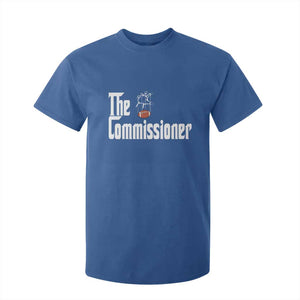 Fantasy Football Commissioner T Shirt For Kid Draft Party Commish FFL TS10 Royal Blue Print Your Wear