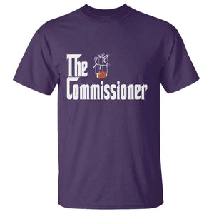 Fantasy Football Commissioner T Shirt Draft Party Commish FFL TS10 Purple Print Your Wear