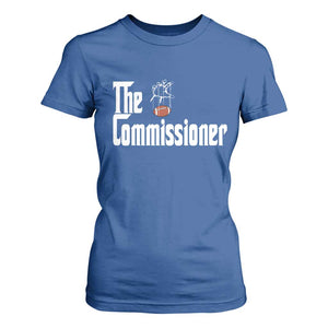 Fantasy Football Commissioner T Shirt For Women Draft Party Commish FFL TS10 Royal Blue Print Your Wear