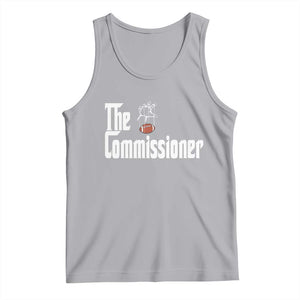 Fantasy Football Commissioner Tank Top Draft Party Commish FFL TS10 Athletic Heather Print Your Wear