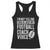 Football Coach Racerback Tank Top Cool Distressed Vintage Funny Not Yelling TS10 Black Print Your Wear
