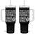 Football Coach Tumbler With Handle Cool Distressed Vintage Funny Not Yelling TS10 One Size: 40 oz Black Print Your Wear