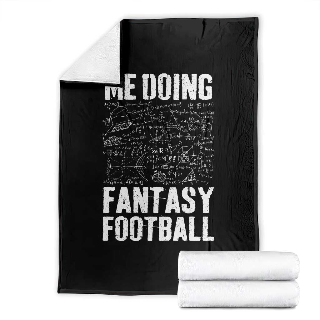 Funny Fantasy Football Throw Blanket Draft Party Commish FFL Vintage Touchdown Season TS10 Black Print Your Wear