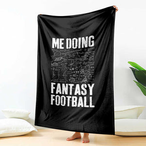 Funny Fantasy Football Throw Blanket Draft Party Commish FFL Vintage Touchdown Season TS10 Print Your Wear