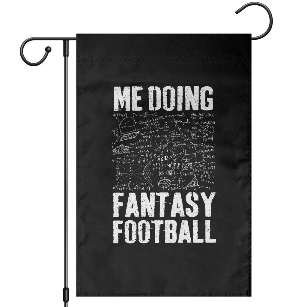 Funny Fantasy Football Garden Flag Draft Party Commish FFL Vintage Touchdown Season TS10 Black Print Your Wear