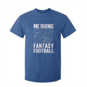 Funny Fantasy Football T Shirt For Kid Draft Party Commish FFL Vintage Touchdown Season TS10 Royal Blue Print Your Wear