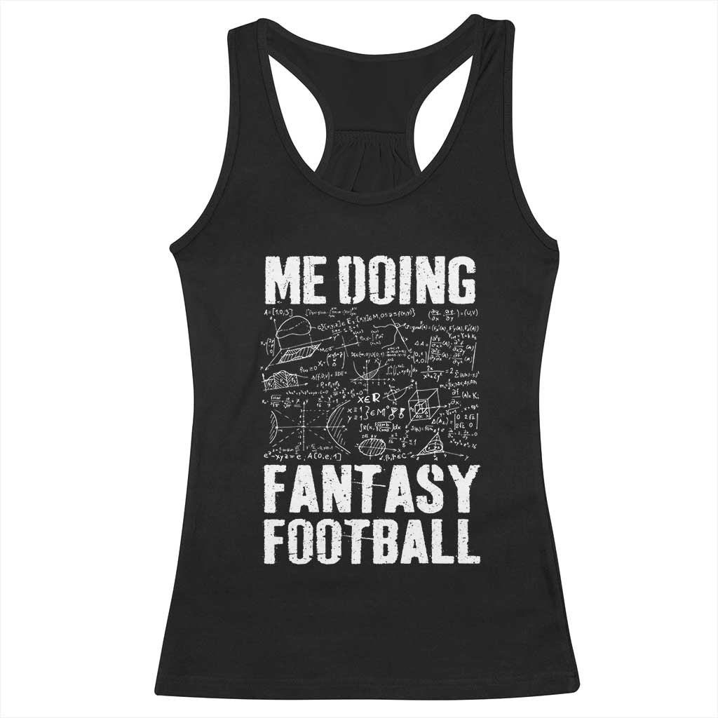 Funny Fantasy Football Racerback Tank Top Draft Party Commish FFL Vintage Touchdown Season TS10 Black Print Your Wear