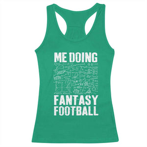 Funny Fantasy Football Racerback Tank Top Draft Party Commish FFL Vintage Touchdown Season TS10 Irish Green Print Your Wear