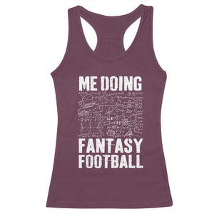 Funny Fantasy Football Racerback Tank Top Draft Party Commish FFL Vintage Touchdown Season TS10 Maroon Print Your Wear