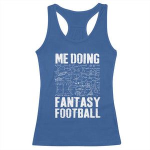 Funny Fantasy Football Racerback Tank Top Draft Party Commish FFL Vintage Touchdown Season TS10 Royal Blue Print Your Wear