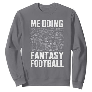 Funny Fantasy Football Sweatshirt Draft Party Commish FFL Vintage Touchdown Season TS10 Charcoal Print Your Wear