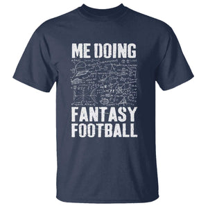 Funny Fantasy Football T Shirt Draft Party Commish FFL Vintage Touchdown Season TS10 Navy Print Your Wear