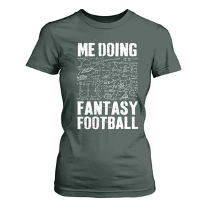Funny Fantasy Football T Shirt For Women Draft Party Commish FFL Vintage Touchdown Season TS10 Dark Forest Green Print Your Wear