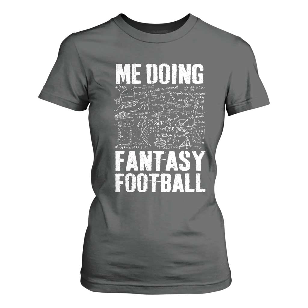 Funny Fantasy Football T Shirt For Women Draft Party Commish FFL Vintage Touchdown Season TS10 Dark Heather Print Your Wear