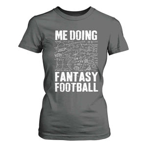 Funny Fantasy Football T Shirt For Women Draft Party Commish FFL Vintage Touchdown Season TS10 Dark Heather Print Your Wear