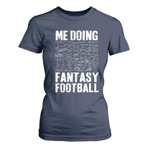 Funny Fantasy Football T Shirt For Women Draft Party Commish FFL Vintage Touchdown Season TS10 Navy Print Your Wear