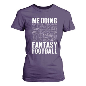 Funny Fantasy Football T Shirt For Women Draft Party Commish FFL Vintage Touchdown Season TS10 Purple Print Your Wear