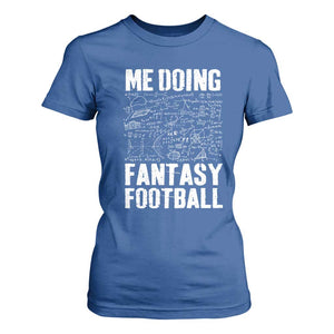 Funny Fantasy Football T Shirt For Women Draft Party Commish FFL Vintage Touchdown Season TS10 Royal Blue Print Your Wear