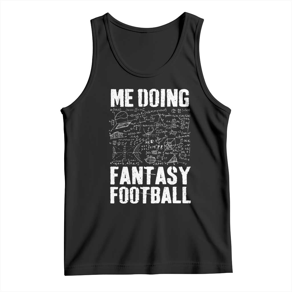 Funny Fantasy Football Tank Top Draft Party Commish FFL Vintage Touchdown Season TS10 Black Print Your Wear
